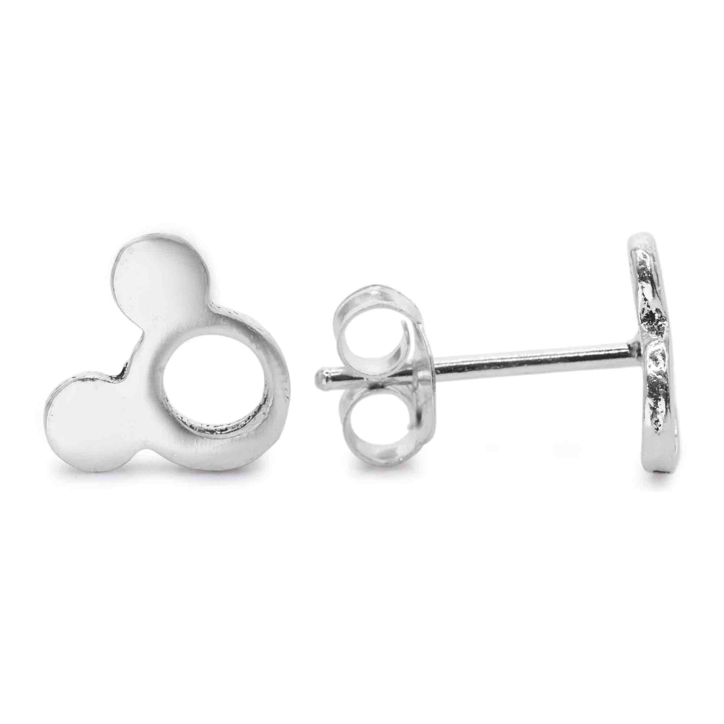 Aros de Plata 925 Figura Mickey Mouse