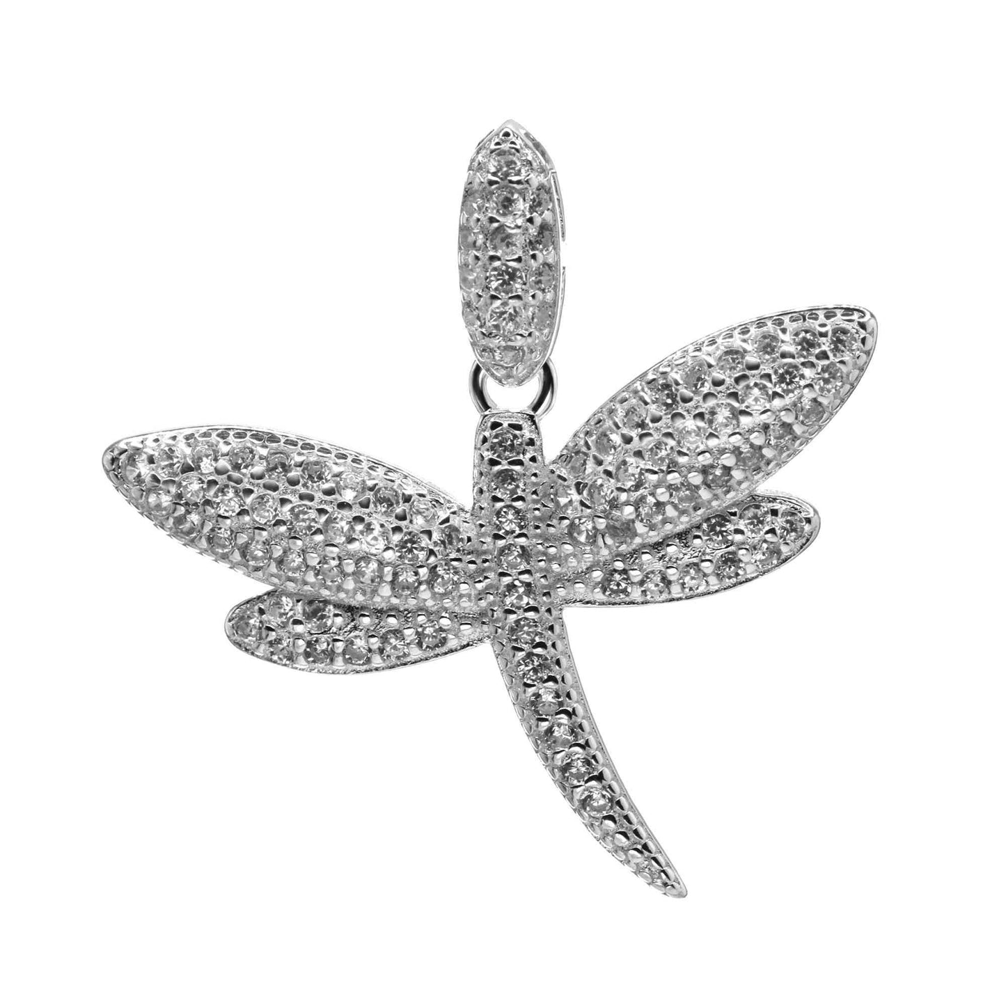 Colgante de Plata 925 Diseño Libélula de Circones