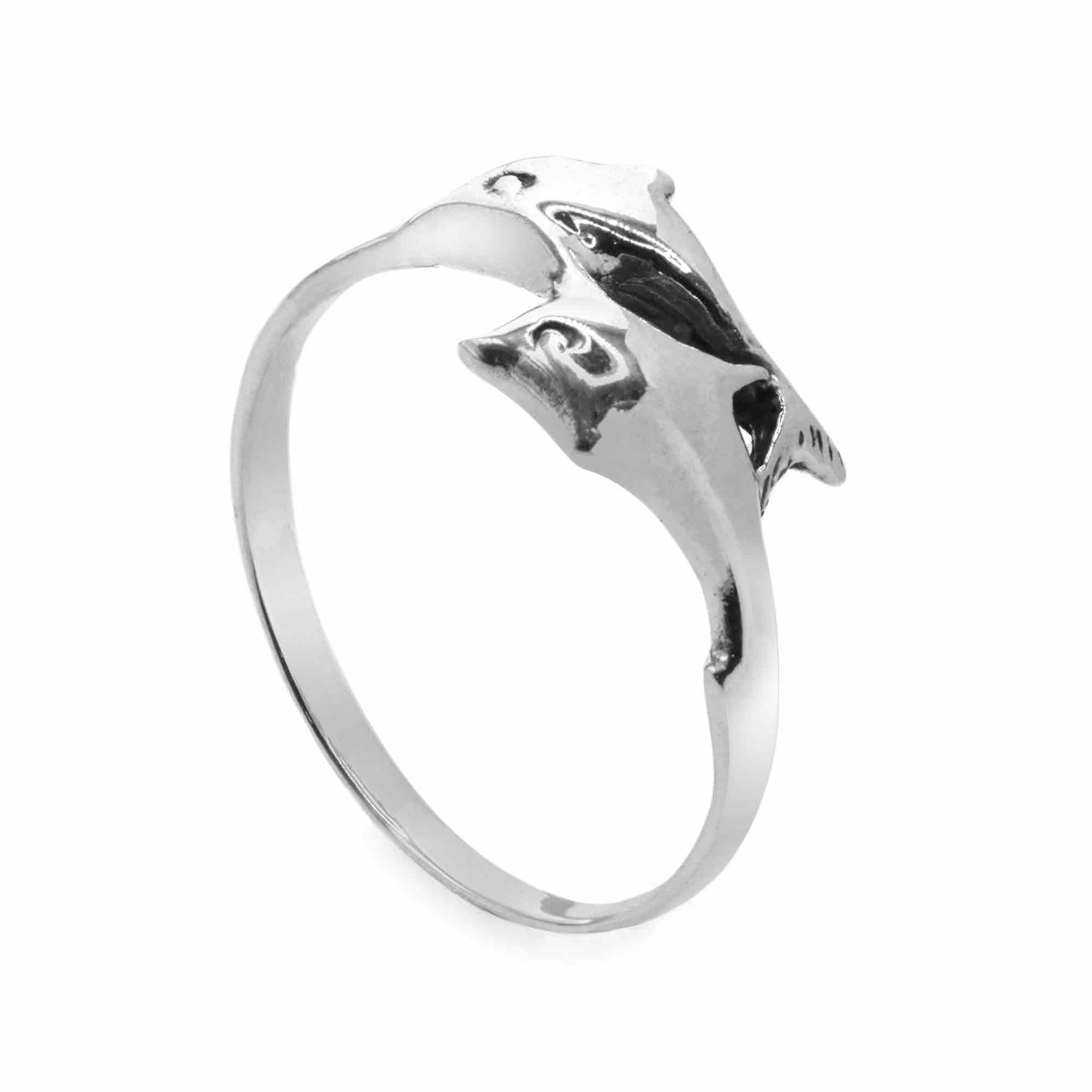 Anillo de Plata 925 Delfines