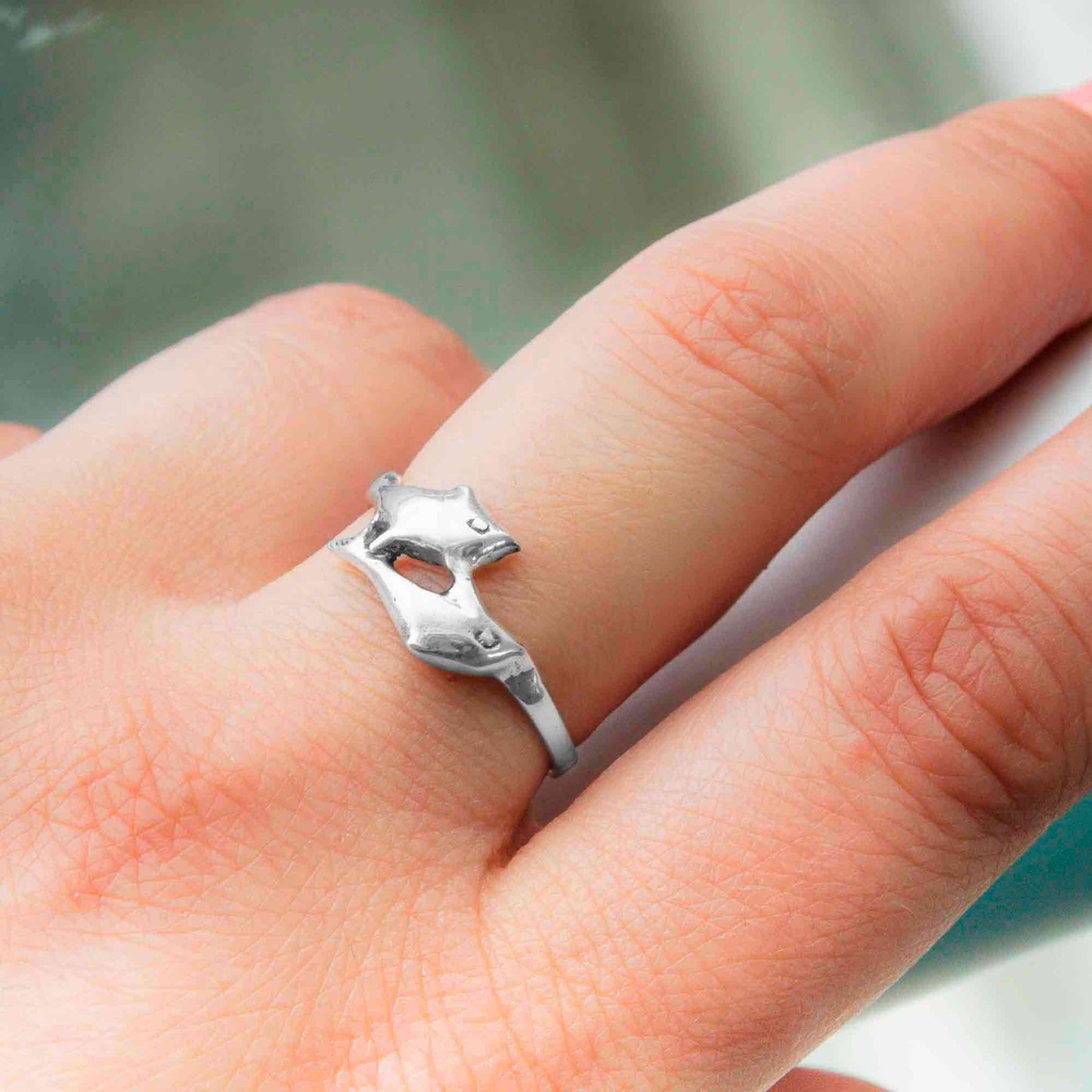 Anillo de Plata 925 Delfines