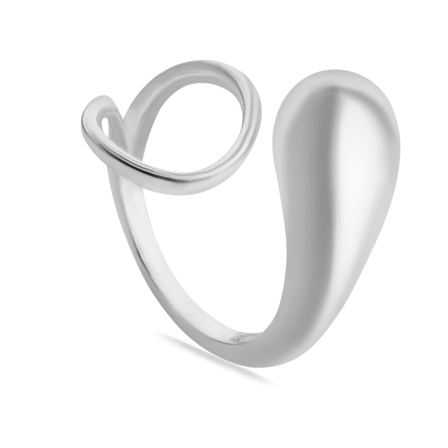 Anillo de Plata 925 Diseño Irregular