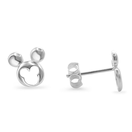 Aros de Plata 925 Marco Mickey Mouse