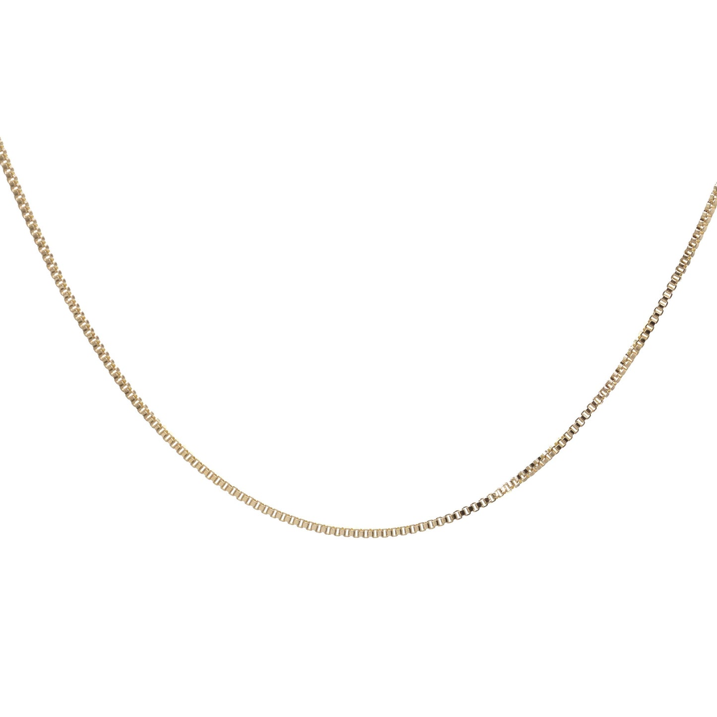 Cadena Enchapada en Oro Modelo Veneciana 60 cm