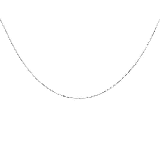 Cadenas de Plata 925 Veneciana Rodio 012 45 cm