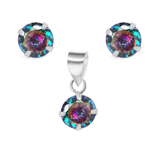 Conjunto de Plata 925 Místico 6 mm